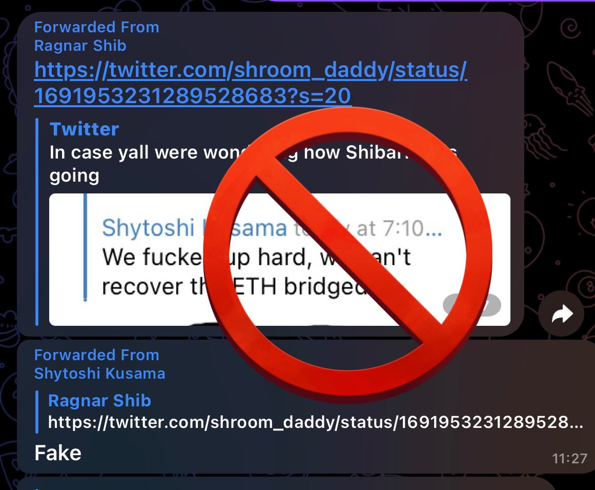 I would post my chat, but we weren't very polite. 

It's a lie and a malicious attempt to harm the Shiba Ecosystem.
Whoever talks to Shy, KNOWS THAT’S not how he talks.. 

Devs are working on it. - we will update you 
Docs are coming too.