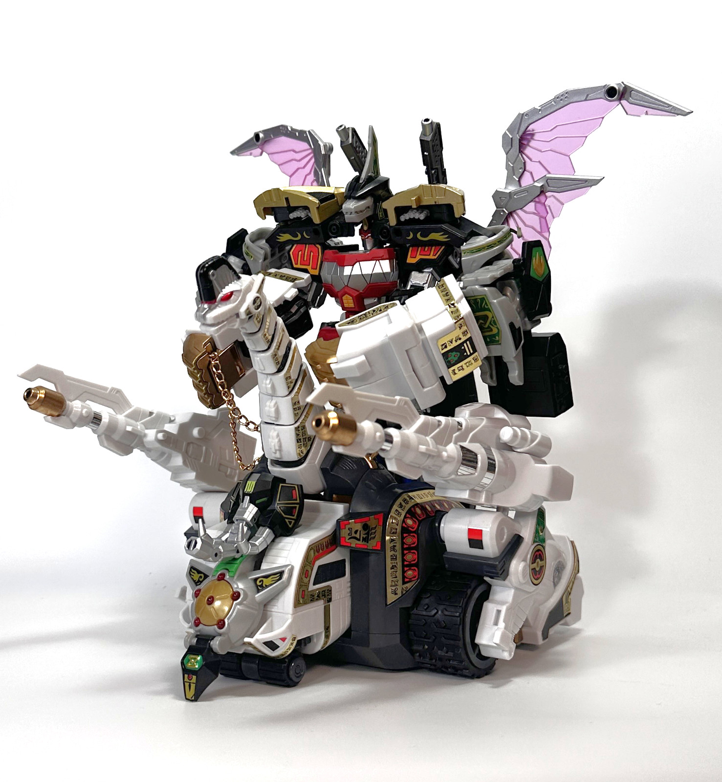 スーパーミニプラ　大獣神　ドラゴンシーザー　キングブラキオン スーパーミニプラ 獣騎神キングブラキオン【プレミアムバンダイ