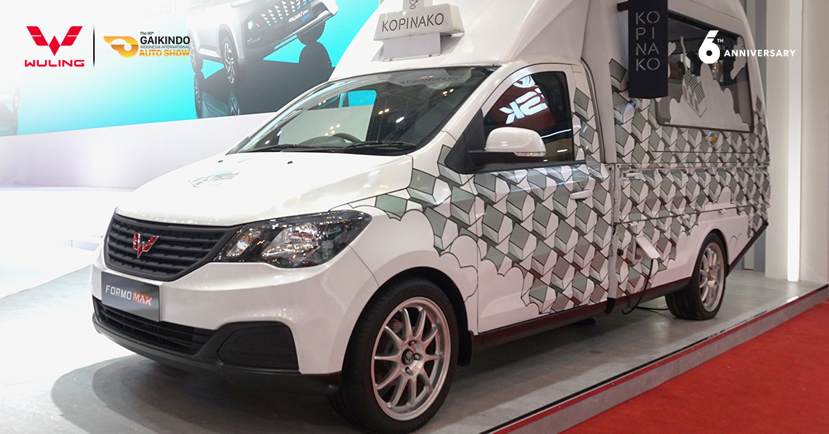 WulingMotorsID's tweet photo. Setelah sukses menggaet banyak pengunjung pameran otomotif, kini mobile cafe hasil kolaborasi #WulingMotors bersama Kopi Nako kembali hadir dalam perhelatan #GIIAS2023.
#WulingGIIAS2023 #FormoMax https://t.co/5CbBTVMBxs