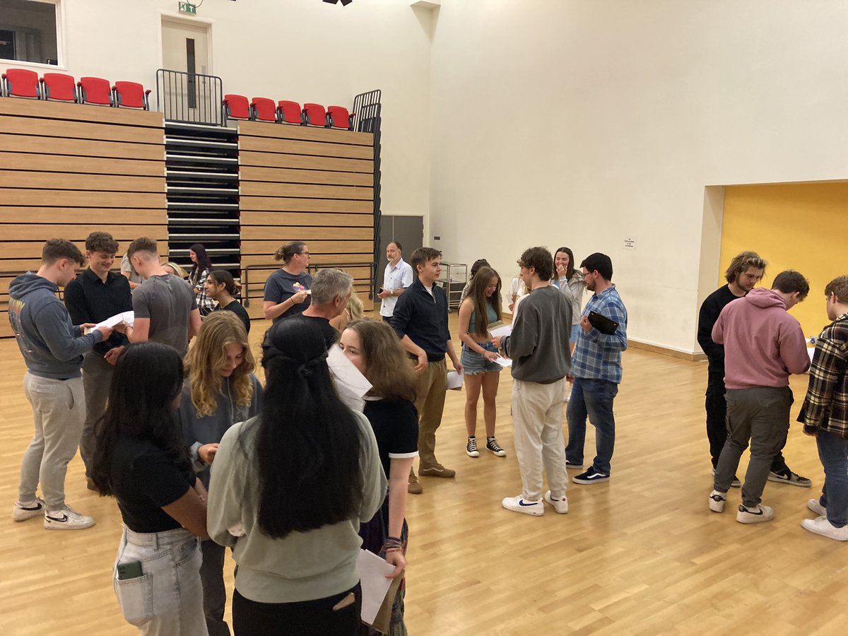 Year 13 students are celebrating receiving fantastic A level results.  These amazing results are a credit to the hard work and dedication of our students and the support that they have received from teachers and wider staff at St Cyres. Well done all.