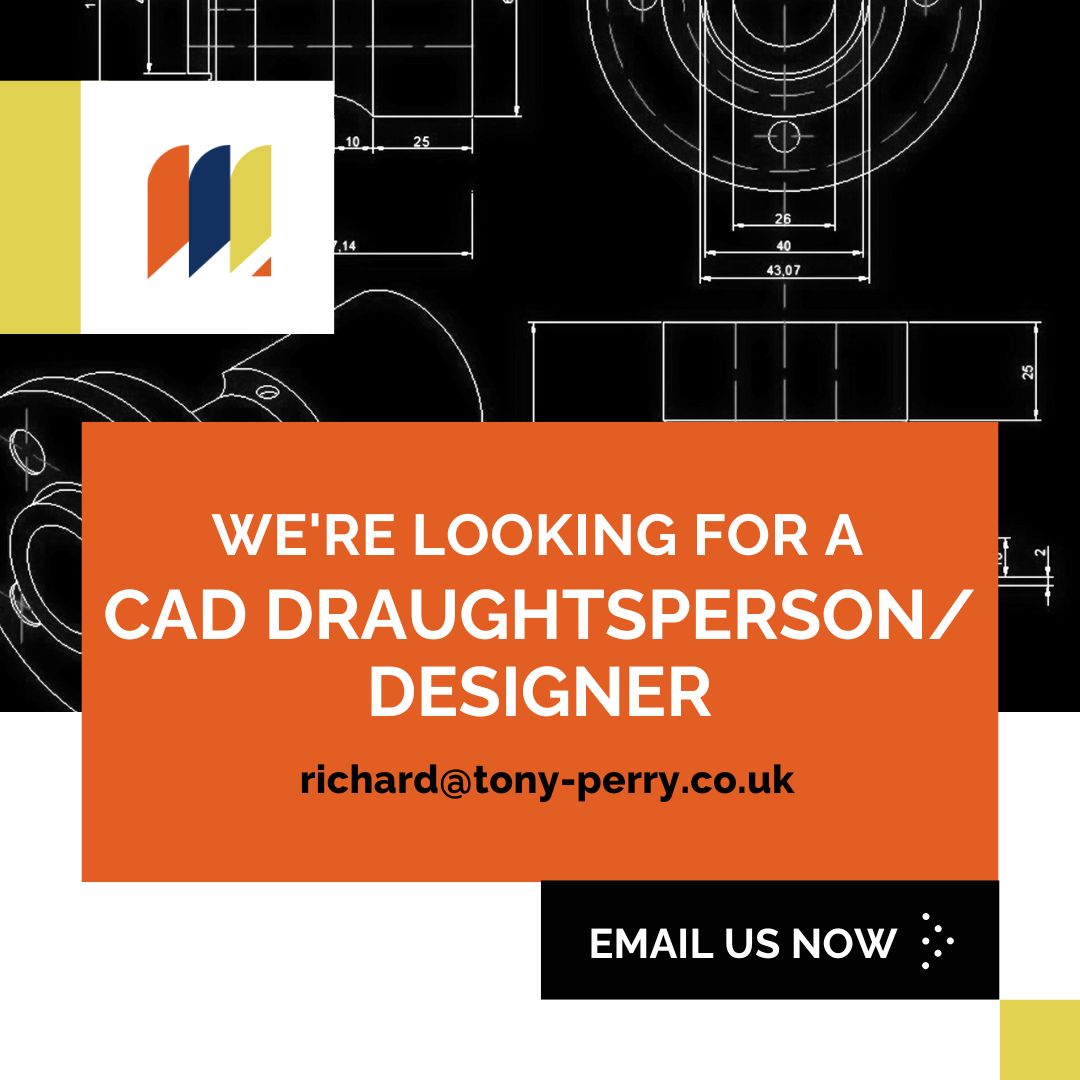 TonyPerryLtd's tweet image. Job alert: CAD DraftsPerson / Designer
Location: Great Dunmow, Essex

We are looking for an enthusiastic and engaged professional who can effectively manage work from enquiry, to drawing, detailing and fabrication documentation. 
#JobAlert #CADDesigner #JoinOurTeam #GreatDunmow
