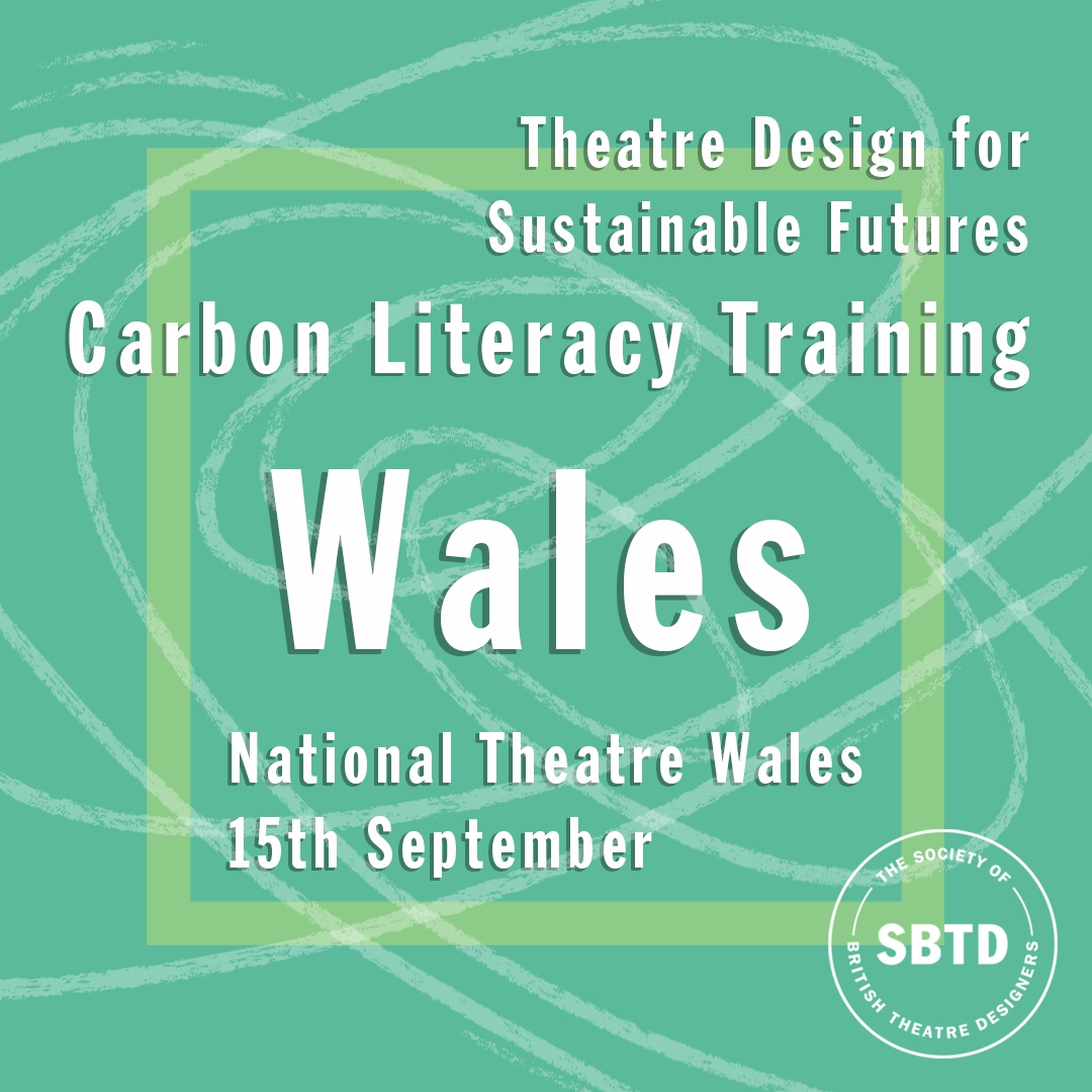 Carbon Literacy Training for Theatre Designers, Directors, and Creative workshop teams booking is now open. National Theatre Wales 15th September: eventbrite.co.uk/e/theatre-desi… This one day course is specifically tailored to the needs of theatre designers and their collaborators.