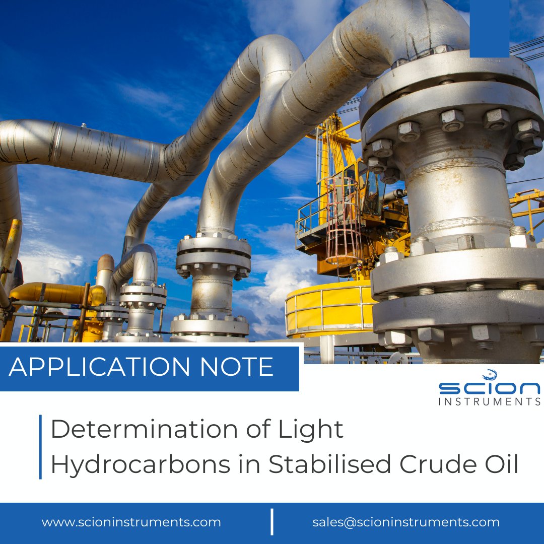 ⭐Provides valuable insights into a precise &amp; efficient method for analyzing light hydrocarbons in stabilized crude oils. 

👉Read the full application note here: 

scioninstruments.com/determination-…