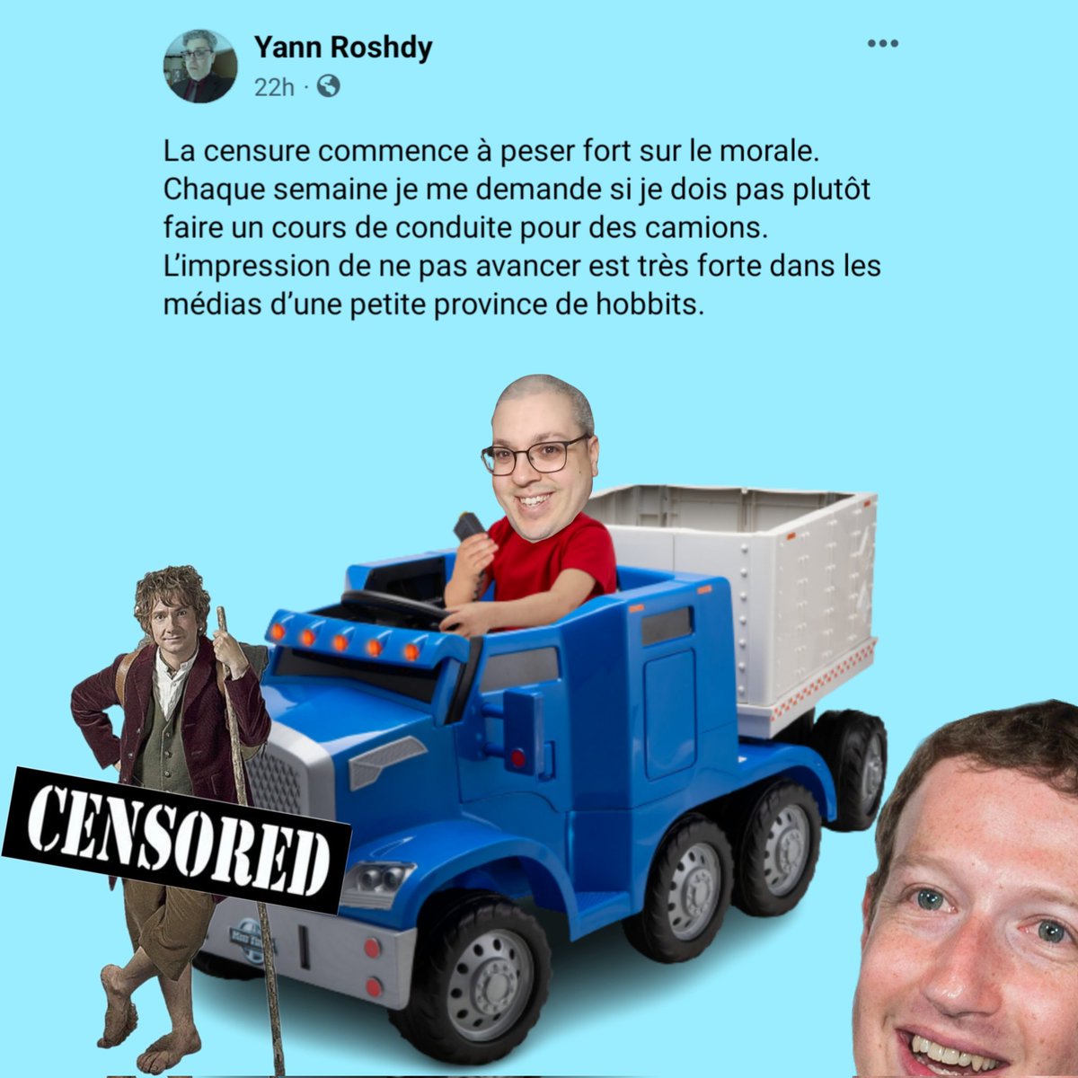 LesIlluminesQC's tweet photo. On encourage Yann a faire cette transition, plus utile et plus payant que ses vidéos dont 99.99999% se câlice. https://t.co/LQ4A45KmYv