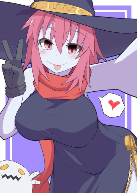 心霊写真と称して自撮りをする幽ちゃんです 