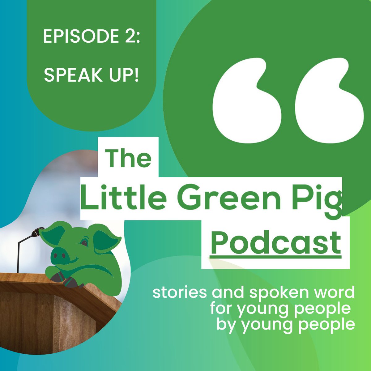 Episode 2 of our Podcast is now available - enjoy! littlegreenpig.org.uk/podcast/speak-…