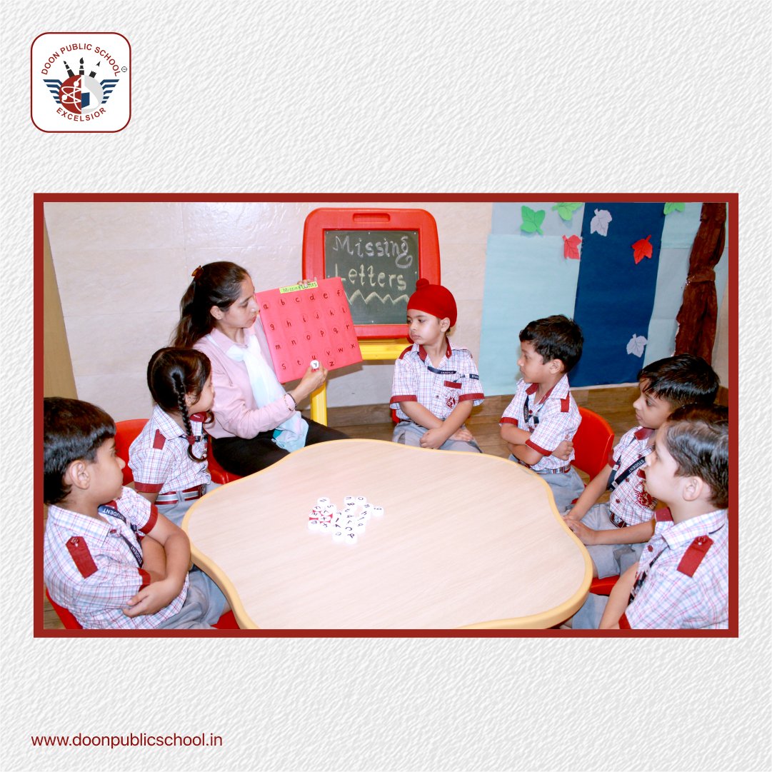 DoonPublicScho4's tweet image. Unlocking the Alphabet! Teaching our little Doonites alphabets through the 'Missing Letter' activity has been a blast! It's amazing to see their little minds at work as they decipher the missing letters and place the perfect bottle cap in its spot. 
 #Missingletter #Alphabet