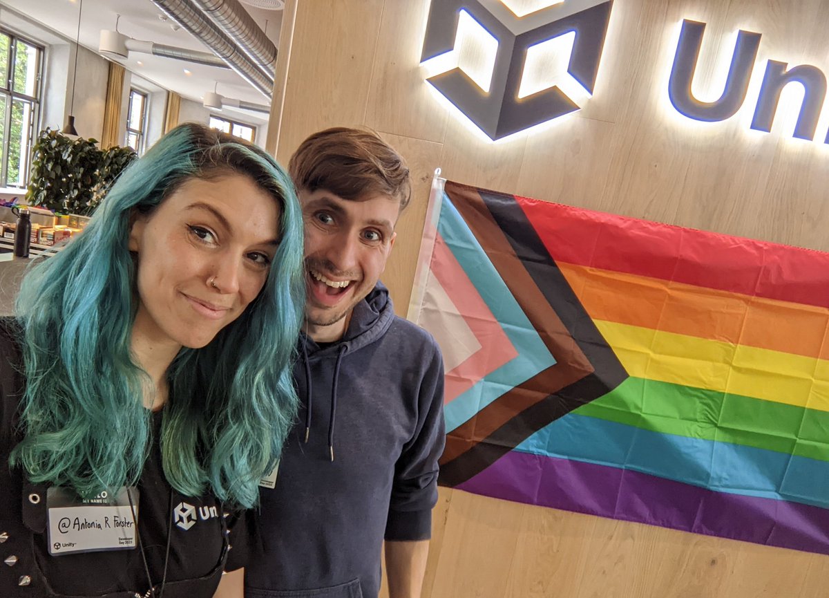 Bumped into my partner in crime <a href="/TTerkildsen/">Thomas Terkildsen</a>, co-creator of the LGBTQ+ VR Museum, and one of the most talented devs I know! 🌈

We've been working on some AMAZING volumetric content for the LGBTQ+ VR museum... to be revealed soon! Stay tuned! 💗

#LgbtqVRMuseum #VR #PrideMonth