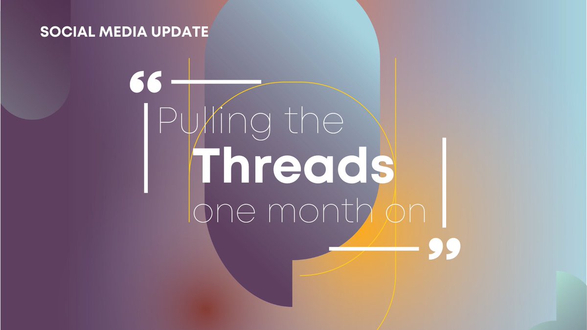 Now the dust has settled, we want to pull the #Threads 🧵on the new social media app that has taken the world by storm.

Read Sarah and Tom's latest #Blog on everything you need to know about Threads.

Read the blog here:edsonevers.com/pulling-the-th…