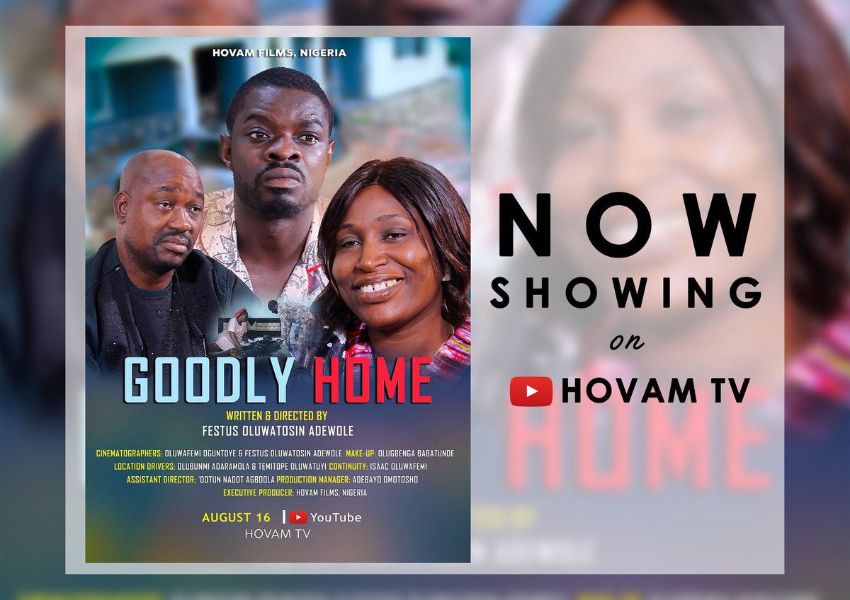 FESTUSADEWOLE's tweet photo. Now showing!
@diplosoft
@Omotodebayo91 @uncleifedapo @Jidemike_ Link in the thread 👇👇👇
#HOVAM #hovamtv #hovamfilms #goodlyhome #gospelmovies #MMOV https://t.co/hUCBF4R43k