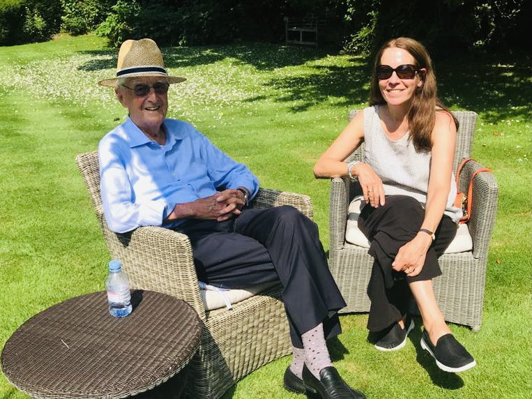 So sorry to hear of Michael Parkinson’s death. I grew up watching his supreme interviews on TV and hearing stories about his connection to my mum’s Yorkshire mining family.  I interviewed him in 2021 for <a href="/whickerawards/">The Whickers</a>  and he was warm, witty and wonderful. #rip