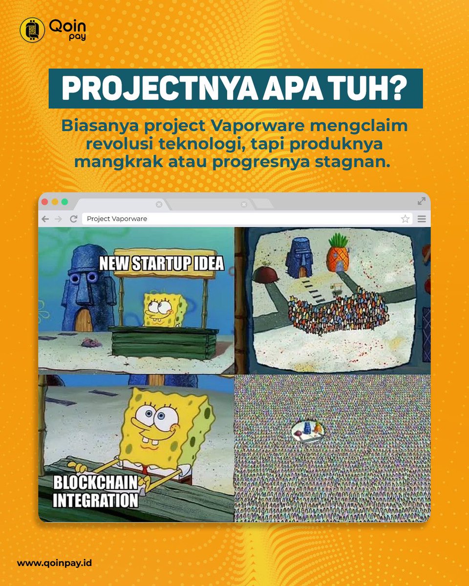 qoinpay's tweet photo. Pernah punya gebetan yang janjinya setinggi langit tapi usahanya segitu-gitu aja? Bisa jadi gebetan kamu termasuk Varpoware Cryptofolks😜 

#Qoinpay #UtilizeYourCoin #Crypto #Blockchain #Cryptolingo https://t.co/i5BJWE2wRZ