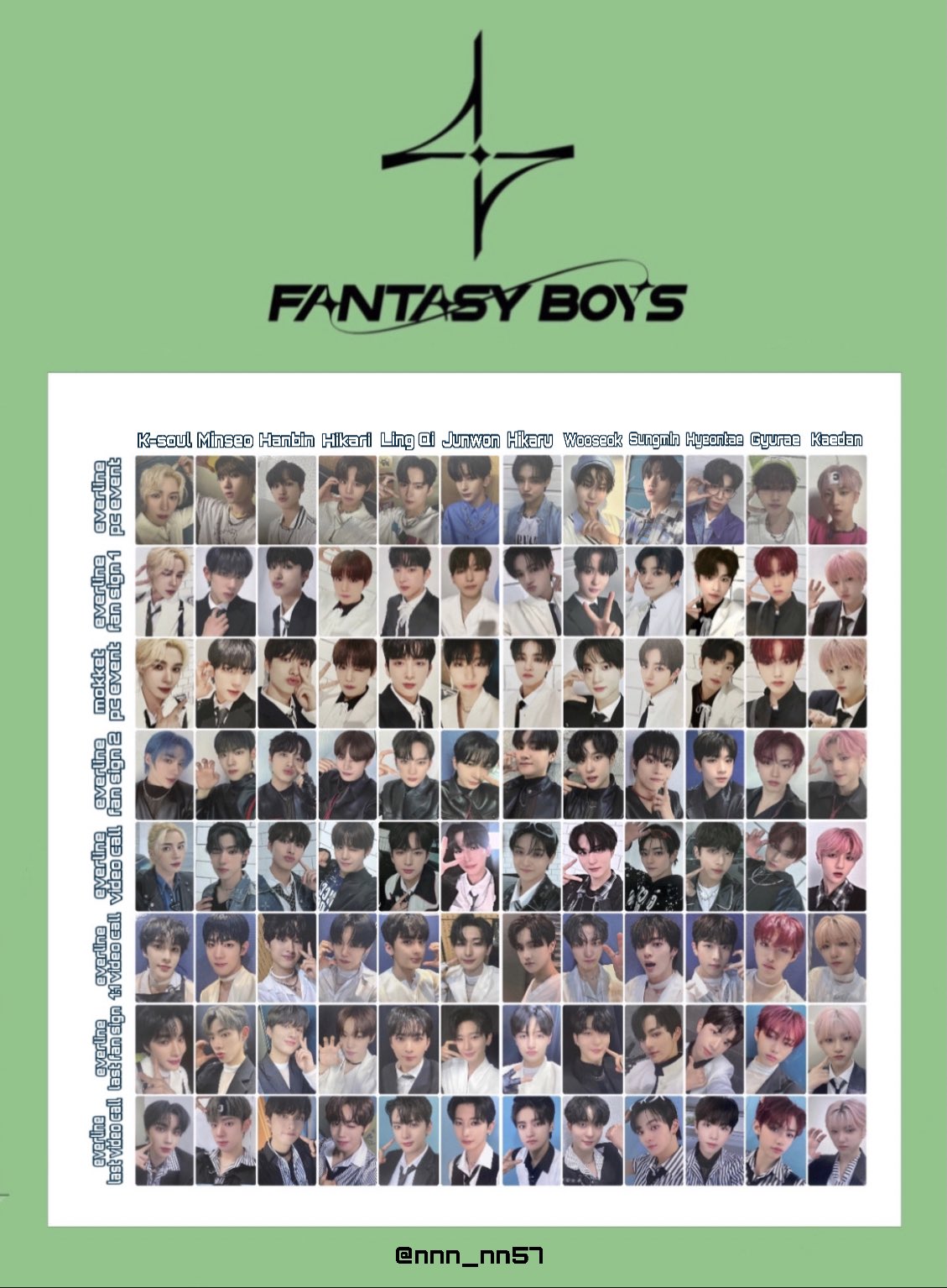 FANTASYBOYS ハンビン トレカ 気安 DMM 売買されたオークション FANTASYBOYS ハンビン トレカ 気安 DMM 売買されたオークション