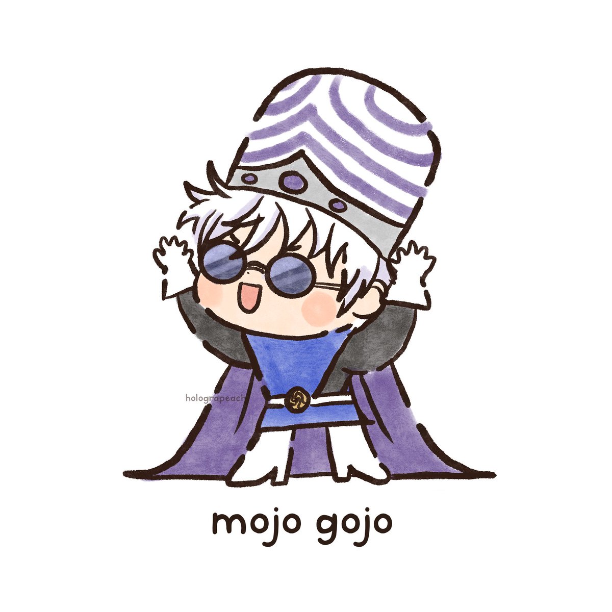 only bc i don’t want my geto doodle to be lonely, may i introduce… mojo gojo