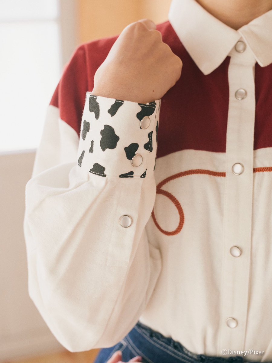 【新品】 Areeam ジェシー カウボーイシャツ 予約販売》 ☑︎トイ・ストーリー/ジェシー/ウエスタンシャツ color