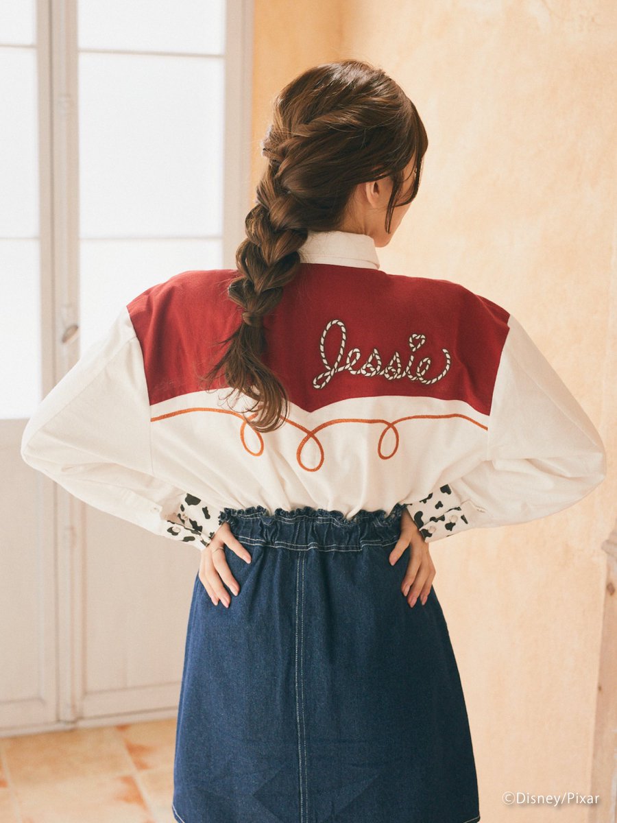 【新品】 Areeam ジェシー カウボーイシャツ 予約販売》 ☑︎トイ・ストーリー/ジェシー/ウエスタンシャツ color