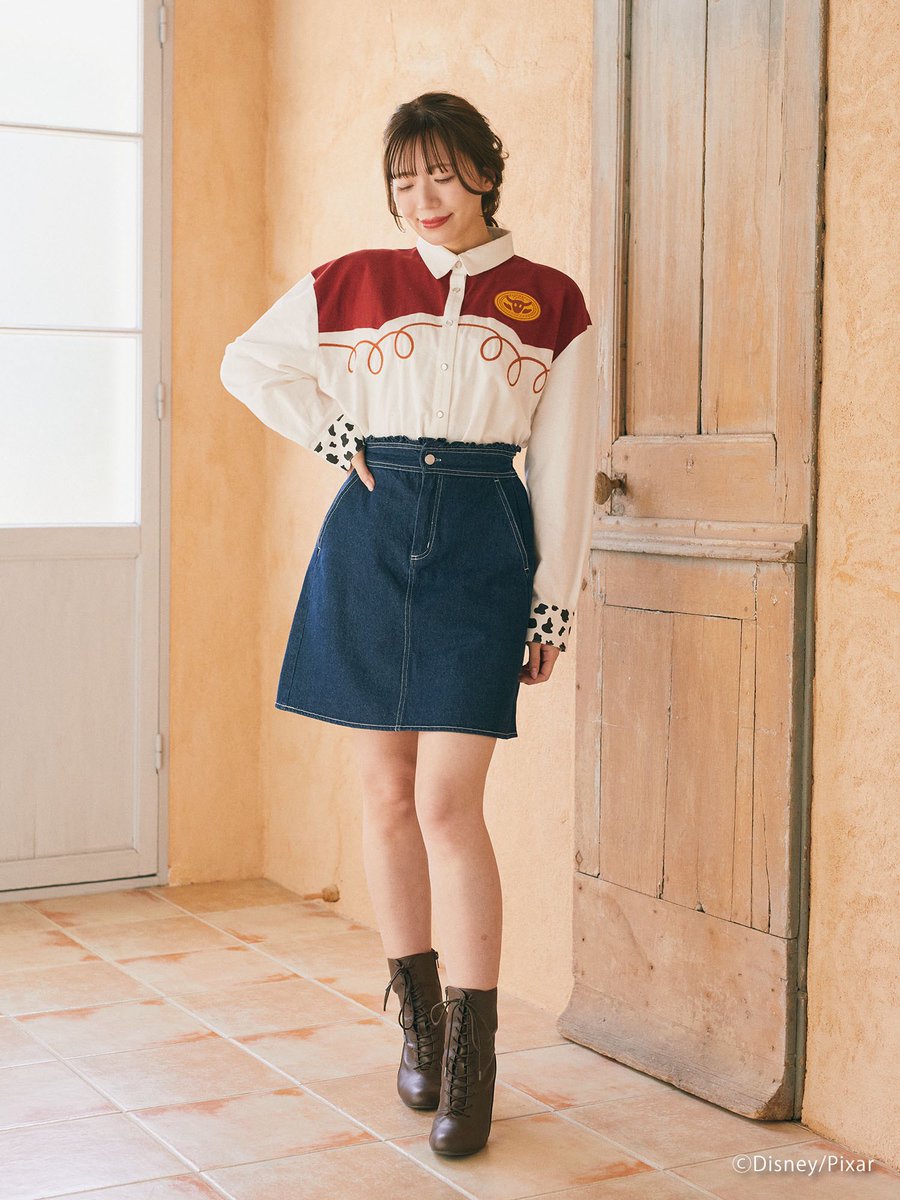 予約販売》 ☑︎トイ・ストーリー/ジェシー/ウエスタンシャツ color