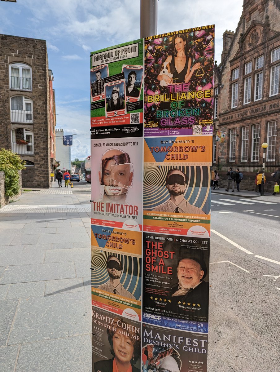 After profound struggles with my mental health this year, it felt amazing to head out to the Edinburgh Fringe for a culture injection of epic shows, all in a beautiful historical city that I totally fell in love with! Here are some photos from the trip 😊 #EdinburghFringe