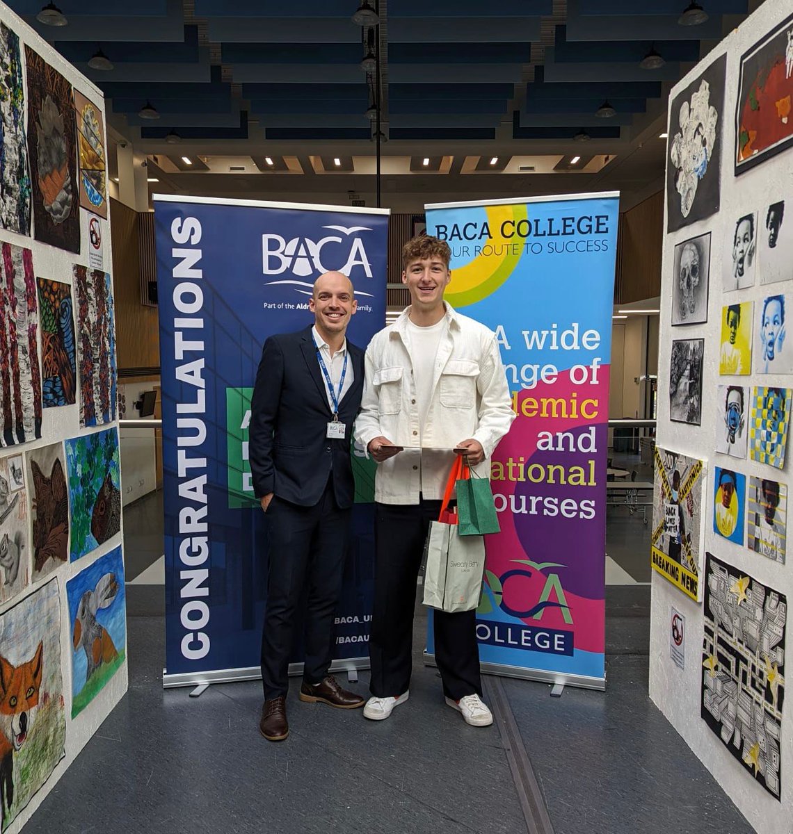 Great results for our Year 13 students. Well done all!