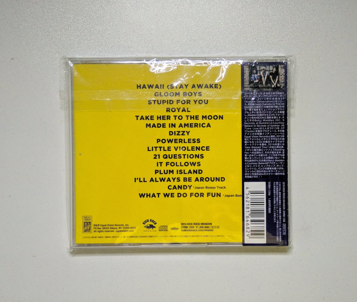 itsluisyall's tweet photo. henlo, just want to sell some of my CDs from japan 🇯🇵💿

waterparks - double dare (rare copy)
japan with obi
near mint/like new
700

we the kings - smile kid
japan with obi
near mint/like new
350

rt pls ;(( https://t.co/tNFOQrmyZB