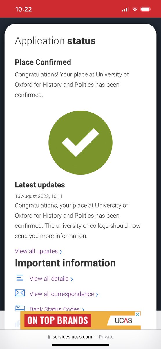 literally have been stressing all week but guess who’s #GoingToOxford 😭. such a pinch me moment!