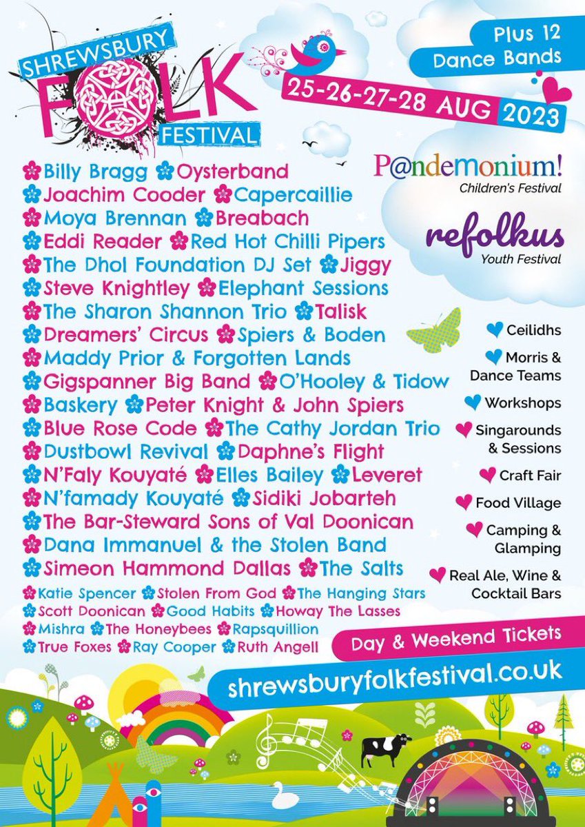 Crypto_Kai2013's tweet image. To see Katie @KRSpencerMusic and @RaycooperRay performing on the stunning riverside location follow @shrewsburyfolk or view shrewsburyfolkfestival.co.uk from @MadeinGB2013 🇬🇧 to @ZebraMingo @Tanyawarren @YvetteHenson @BulldogBDX @burleyfires @T6Ltd