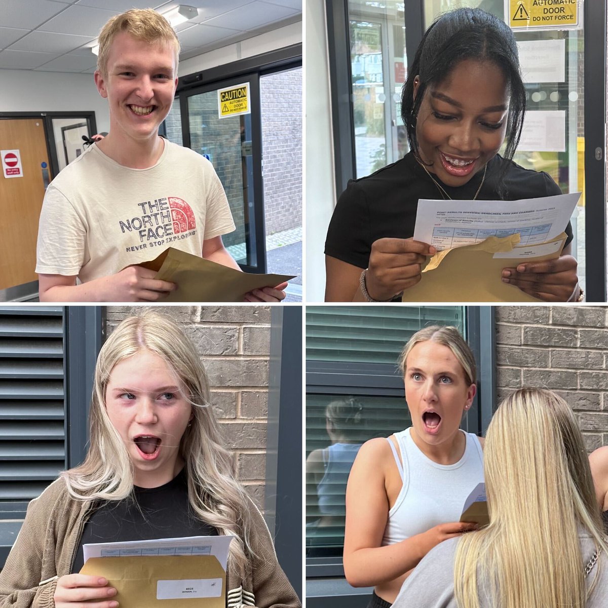 PlantbrkSchool's tweet photo. A happy morning @plantbrkschool with our Y13 students collecting some fantastic results. #proudtobeplantsbrook #bethebestthatyoucanbe https://t.co/TtBRVWbFDN