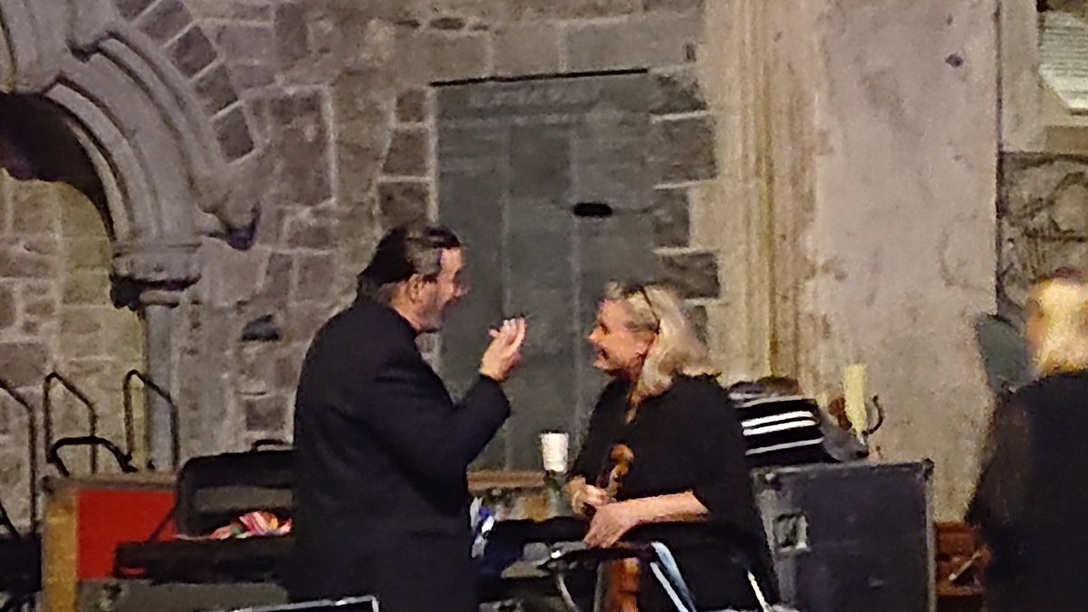 rhona_o's tweet photo. Heaney's #Sweeney set to music and narrated by #CiaranHynes and sung by Iarla Ó Lionáird with @rte_co last night was AMAZING. Set in Canice's Cathedral which added to the drama One of the best performances I have ever experienced. #KAF50 Have a listen https://t.co/gscFIRTI4f https://t.co/iHhI8rkkNP