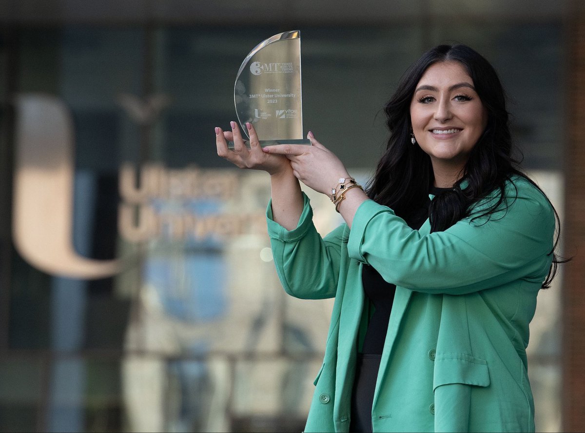 UlsterUniPhD's tweet photo. We are delighted to announce that Erin McEvoy, @UlsterUniSport has made it through to the final of UK Vitae #3MT competition.
Warmest congratulations to Erin! @erinmcevoy3
Erin and 5 other finalists will appear in 3MT Final online on 15 Sept. Registration details to follow! https://t.co/eWpLcVsOhf