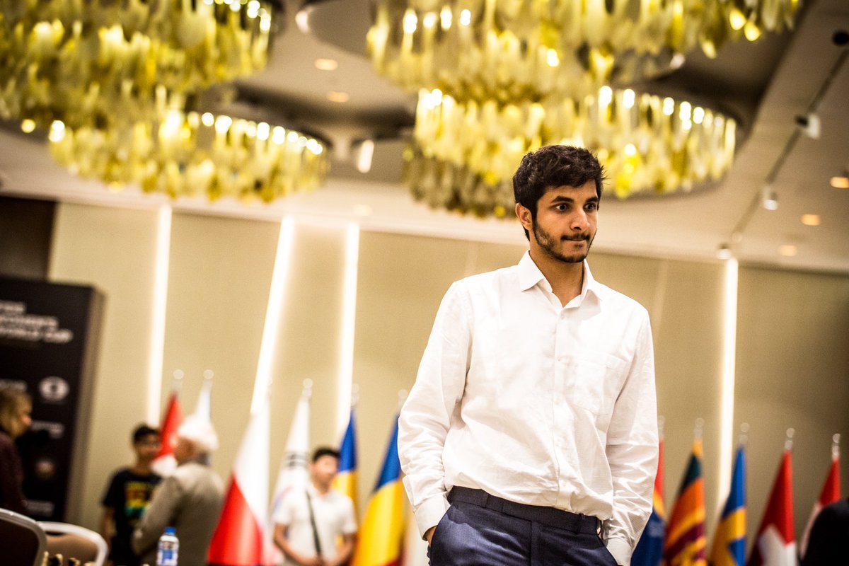 viditchess's tweet photo. Was probably one win away from Candidates 💔
Proud of playing some good games and reaching QF of World Cup, again, but disappointed to come so close and get knocked out.  (Photo credit: official website) https://t.co/xsnPbqg4fw