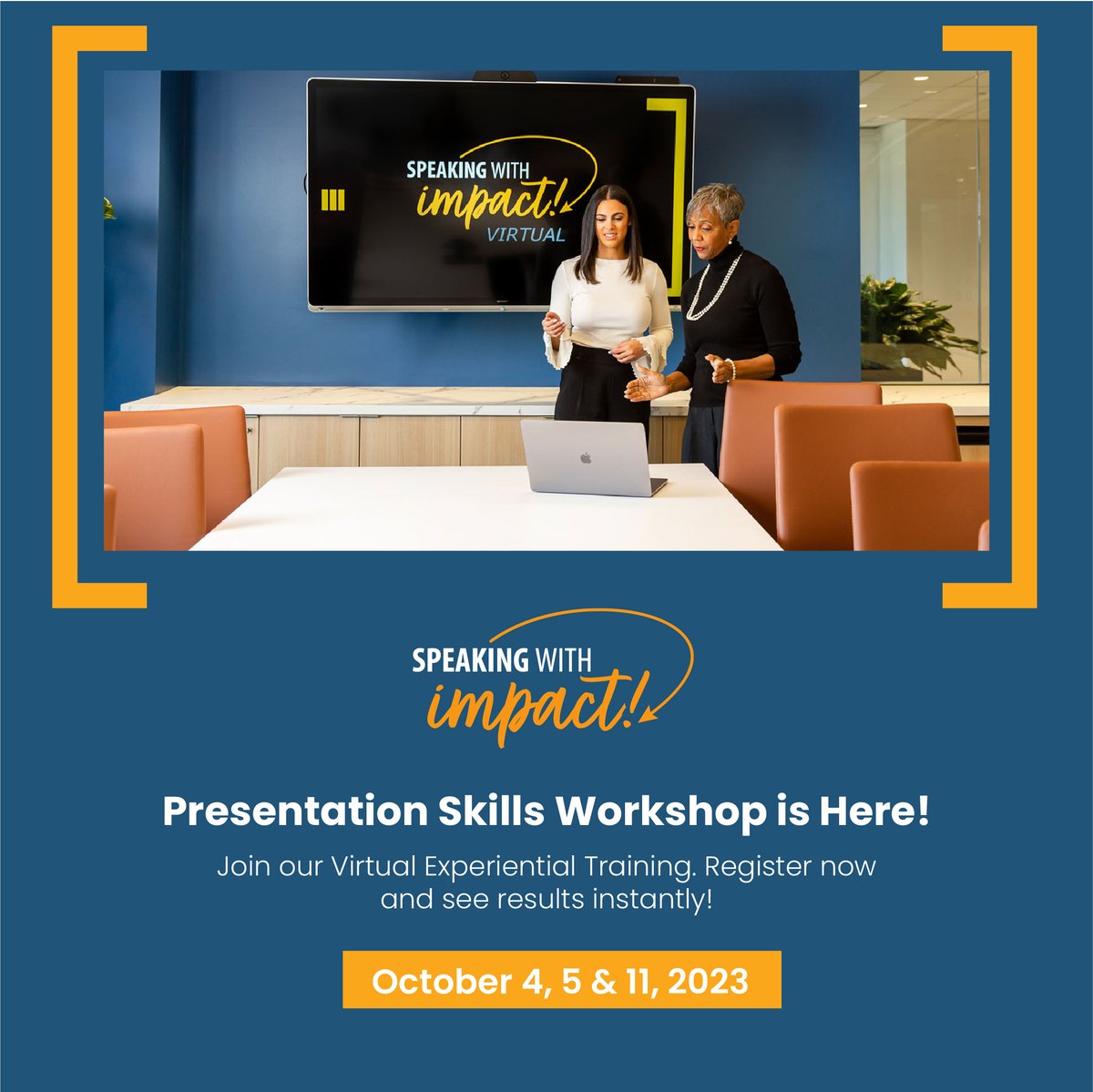 DMHConsultingGr's tweet photo. Calling all aspiring speakers! Good #CommunicationSkills can take you places you never thought possible. Don't miss out on the Speaking With Impact #PresentationSkillsWorkshop! Register today to unleash your potential and take your game to the next level. https://t.co/DHmPLnU7sZ https://t.co/Z79Ax4CD0J