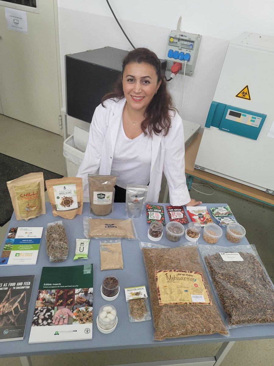 Edible insects are our future foods. I am very pleased to be part of Emerging food resources and Technology WG <a href="/LeibnizATB/">Leibniz-Institut für Agrartechnik und Bioökonomie</a> as a Humboldtian Professor 😎 <a href="/AvHStiftung/">Humboldt-Stiftung</a>