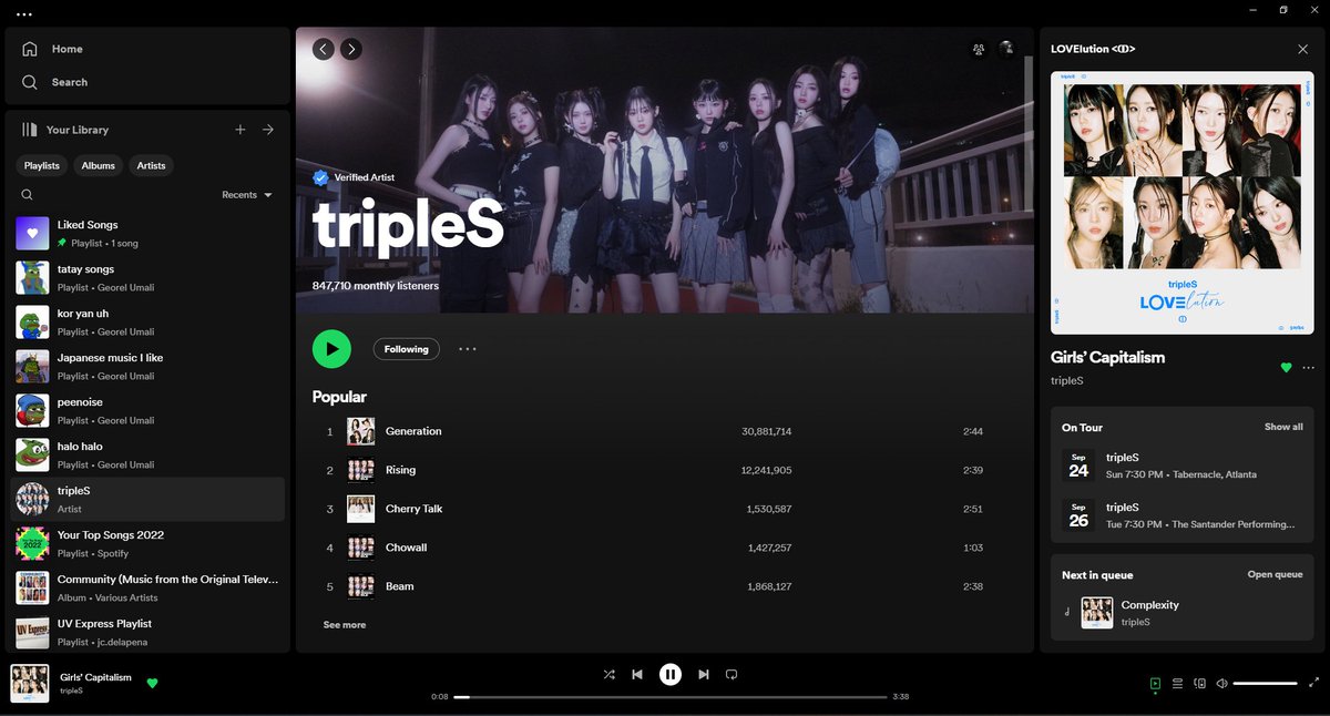 _GeorelUmali's tweet photo. #tripleS #트리플에스 #トリプルS
#LOVElution #러블루션
#MUHAN #GirlsCapitalism https://t.co/tumr3GIRQ0