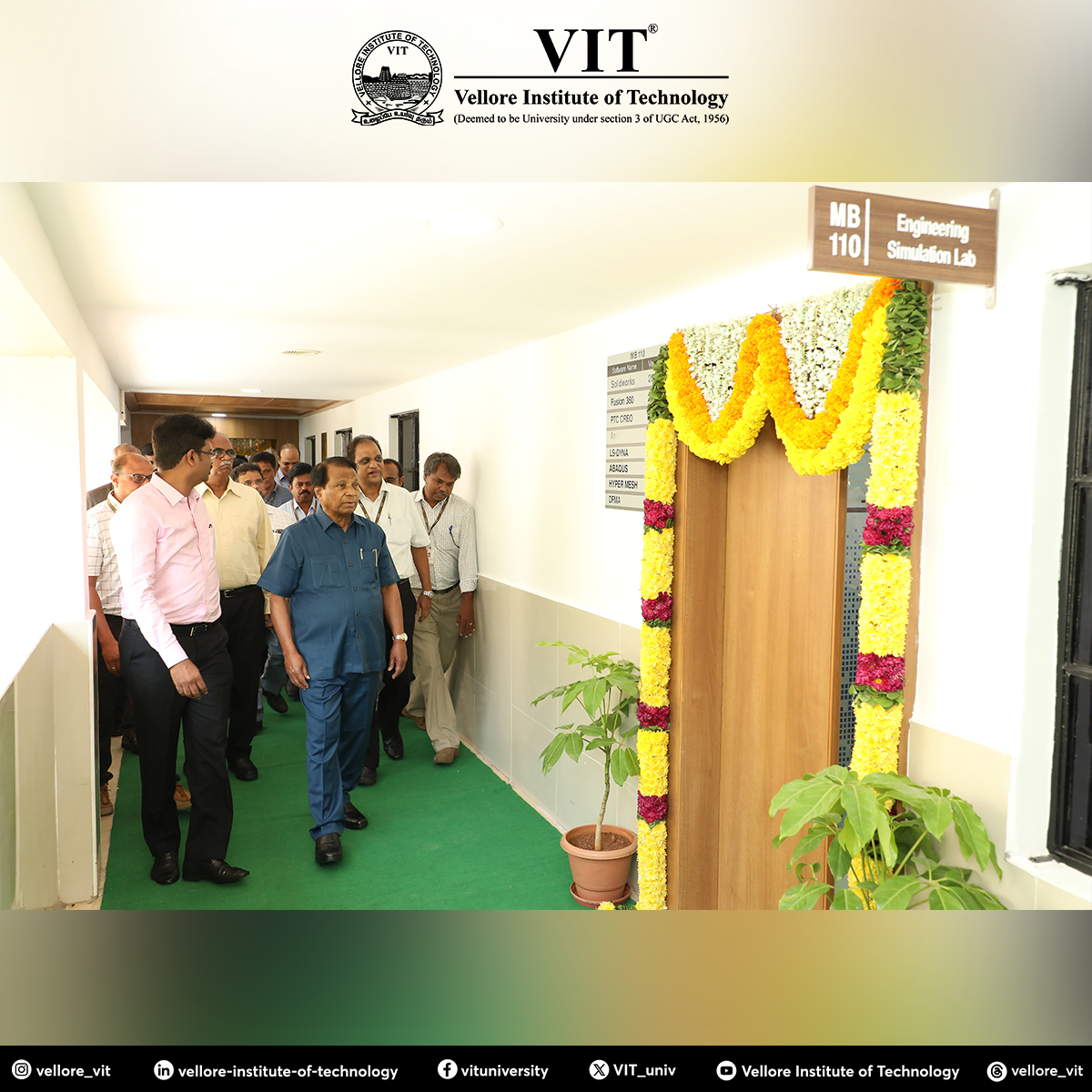 VIT_univ's tweet image. #SMEC School of #VIT inaugurated the renovated &quot;T.S. Santhanam Computing Centre&quot; which will have 4 high-end, Wi-Fi-enabled labs like Engineering Design Visualisation, Product Design, Engineering Simulation, and Computational Engineering.

#ComputingLab #VITInfrastructure