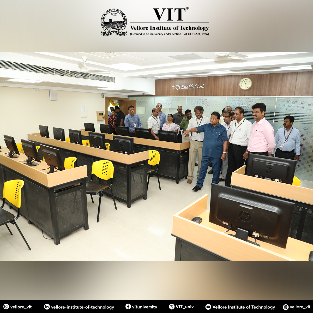 VIT_univ's tweet image. #SMEC School of #VIT inaugurated the renovated &quot;T.S. Santhanam Computing Centre&quot; which will have 4 high-end, Wi-Fi-enabled labs like Engineering Design Visualisation, Product Design, Engineering Simulation, and Computational Engineering.

#ComputingLab #VITInfrastructure