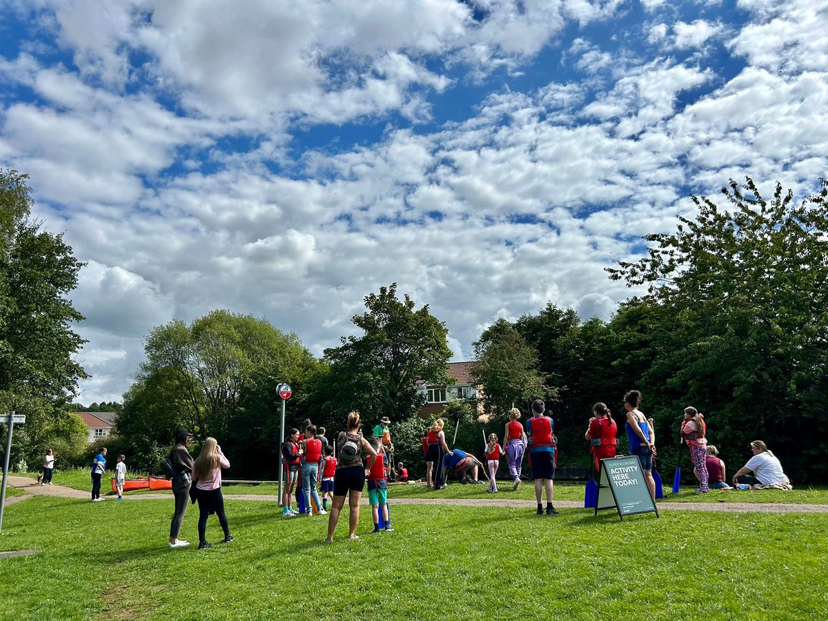 Yesterday we hosted a drop in canoeing session for @Superslowway with almost 70 getting on the water. Getting more young people outdoors is what we do! @ActiveLancs @BritishCanoeing @CRTNorthWest @refreshbwd @sporting_nrg @Sport_England