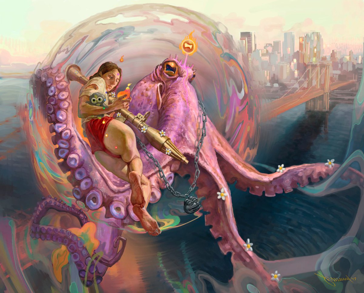 🍐"FRUIT"🍐
Reserve 0.30 $ETH
Going down the thread, you can see the history of creation 
foundation.app/@GURINI/gurin-…