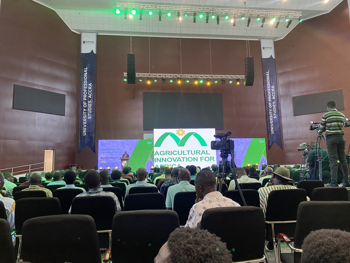 nabong04's tweet image. #AIAConference2023 by @kicghana happening now at the UPSA main auditorium. A long line up of highly regarded speakers and panelists all ready to share insights, opportunities and ideas for advancing Ghana’s agriculture sector.