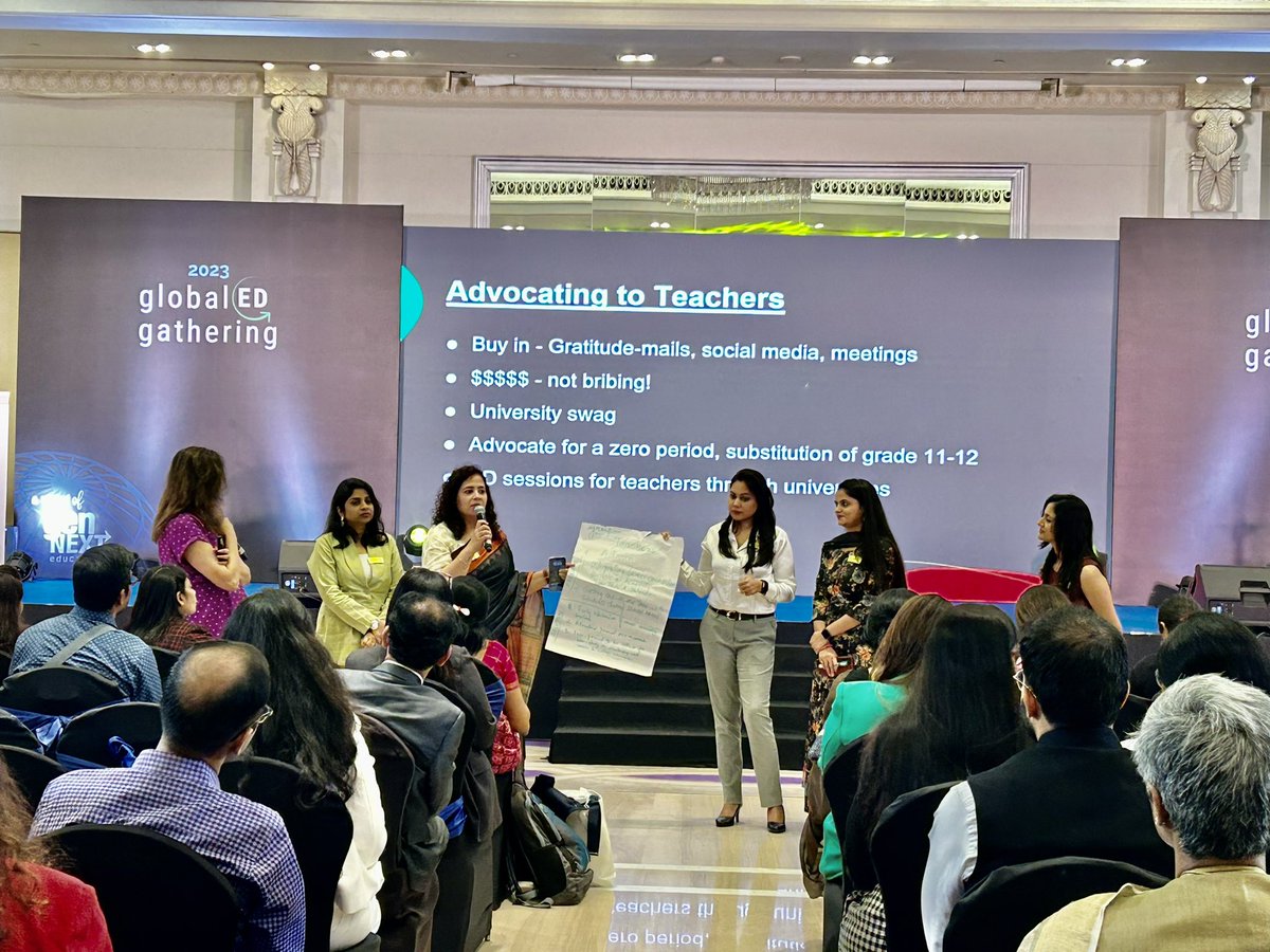 At the <a href="/gennextedu/">Gen Next Education, Inc.</a> g2 Global Gathering, counselors discuss strategies for advocating to teachers and to universities about the work they do with prospective #internationalstudents. 

#futureready #globaled #advocacy <a href="/HolaBallolla/">HolaBallolla</a>
