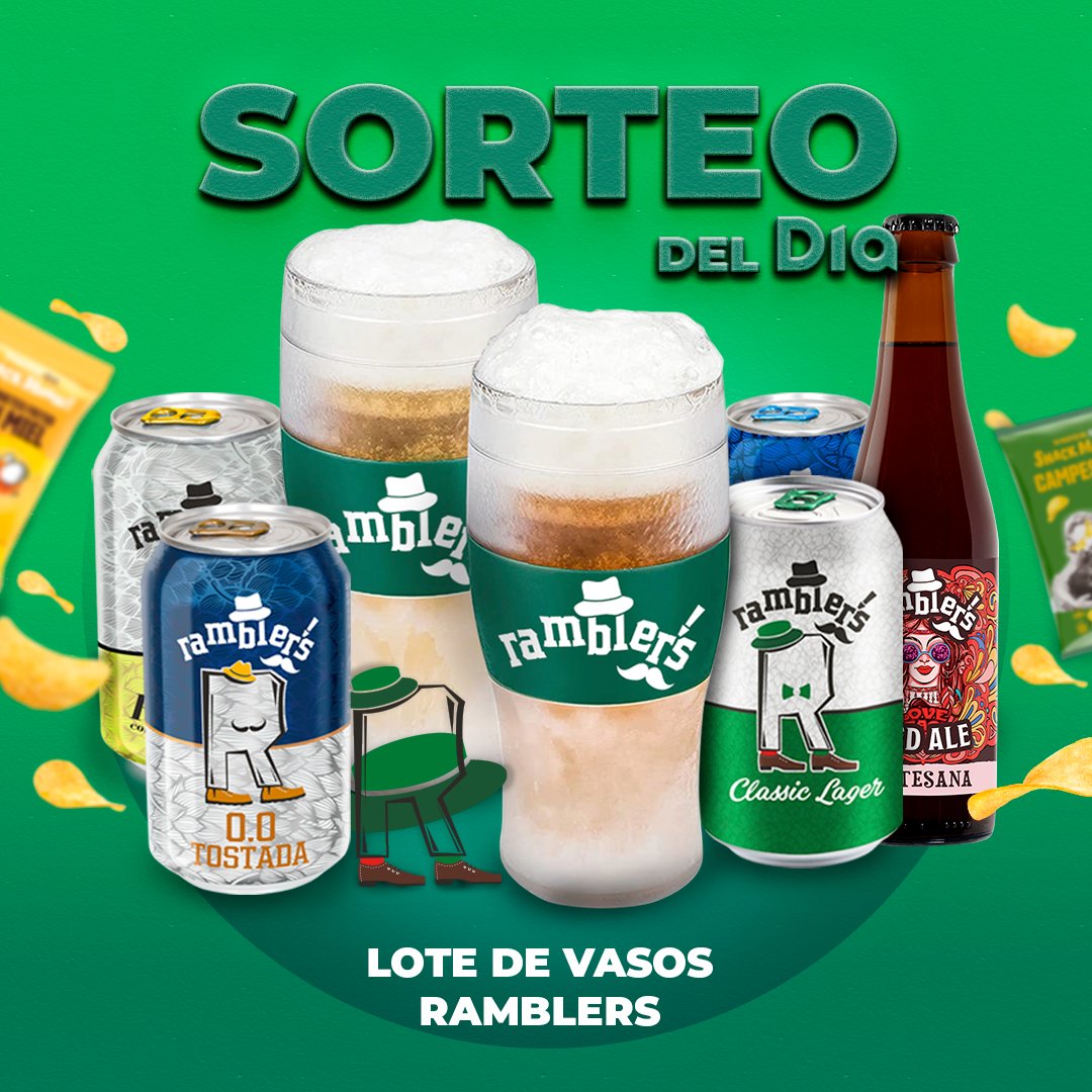 🍻SORTEO🍻

No me digas que no te los quieres llevar a casa...¡Sorteamos un lote de vasos enfriadores #ramblers y cervezas para llenarlas! 🍻😎

🍺Síguenos @dia_esp
🍺Menciona un amigx cervecero  y usa el #SorteoDelDia
🍺Like y RT

➡️epr.ms/3DXZR9K