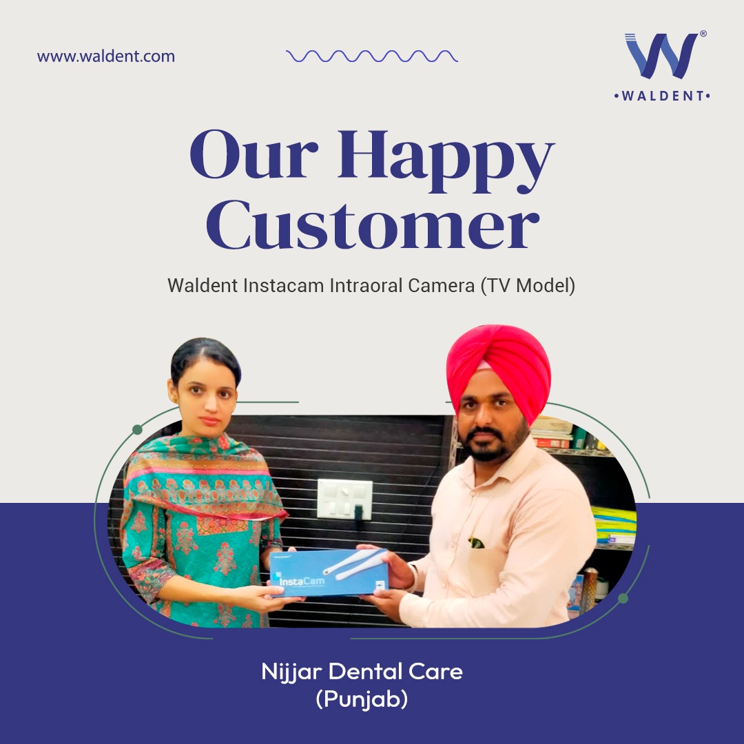 Your satisfaction and joy fuel our relentless pursuit of excellence. Delivery of  Waldent Instacam Intraoral Camera (TV Model)

Visit our website:- waldent.com/products/walde…

#waldent #dentistry #intraoralcamera #instacam #tvmodel