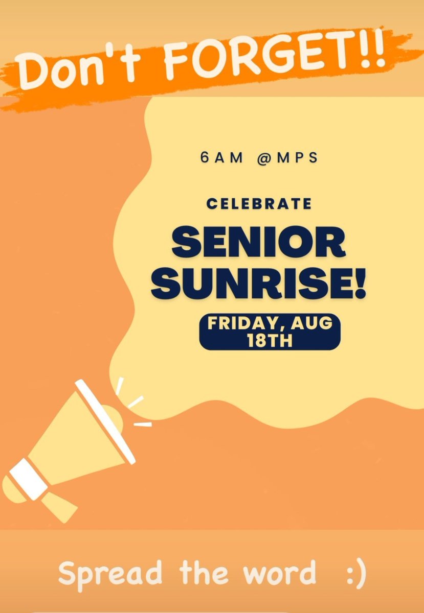 GHSProject_Grad's tweet image. 2024 Seniors!!  This is in 24 hours! Set your alarms!
#seniorsunset
#mpsstadium
#seniors2024