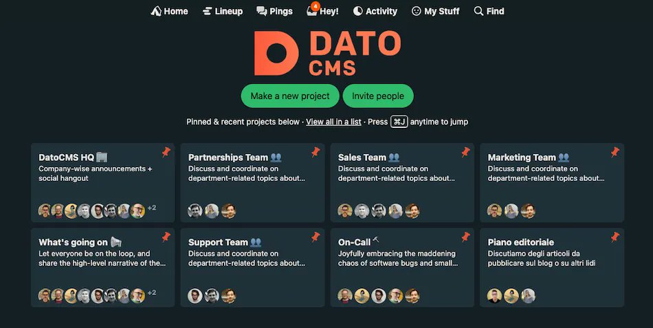 datocms's tweet photo. No flashy updates, but dedicated refinement beneath the product's surface. Curious about the behind-the-scenes? Dive in. If you seek the usual product updates, we'll catch up next time! Depth over dazzle, always! https://t.co/TPqvsZbjY7
#datocms #basecamp #shapeup https://t.co/OifrLkqgRO