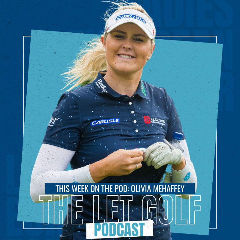 LETgolf's tweet photo. 🇪🇺 Teeing up at the PING Junior Solheim Cup
😈 @SunDevilWGolf memories
💜 Playing for her late Dad at Q-School

Go on an emotional rollercoaster with @OliviaMehaffey on this week's episode of 𝗧𝗛𝗘 𝗟𝗘𝗧 𝗚𝗢𝗟𝗙 𝗣𝗢𝗗𝗖𝗔𝗦𝗧 🎧