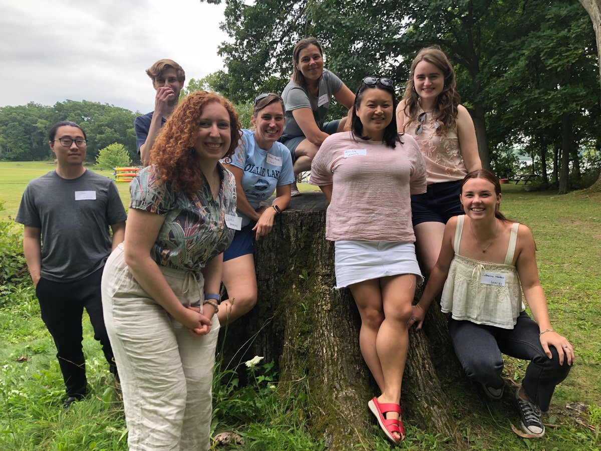 KaczorowskiLab's tweet photo. Thanks @EvaFeldmanMDPhD for the snap and hosting a wonderful welcome event. Great to get our labs together-excited for the science and friendships that will emerge! @UMich @UMneurosciences @UMichMedScience https://t.co/Hio4JhWwv2