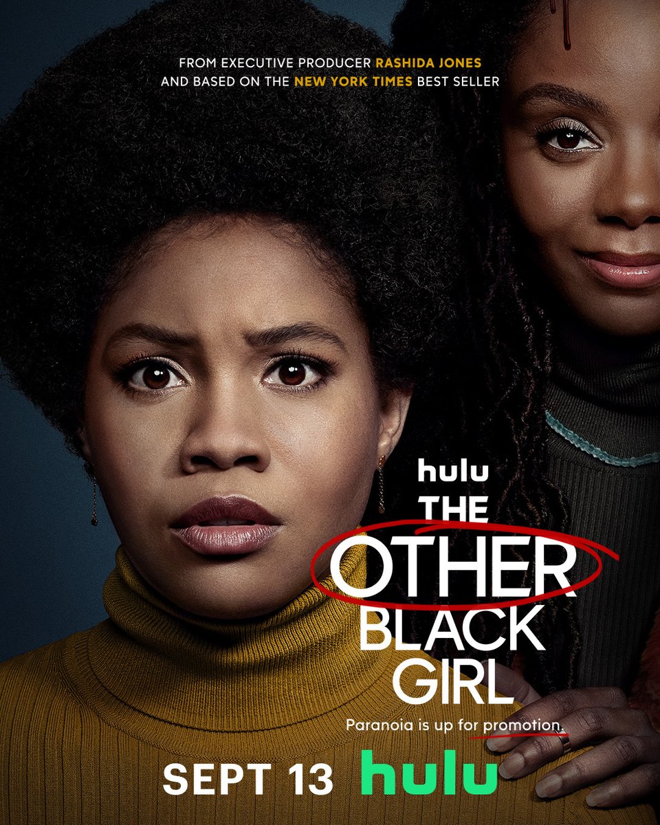 Il_Nerdastro's tweet photo. Misteri D'Ufficio.
Il 13 Settembre su Hulu (da noi, DisneyPlus), arriverà #TheOtherBlackGirl, adattamento in #SerieTV del romanzo di #ZakiyaDalilaHarris (Oscar Mondadori), con protagoniste #SinclairDaniel e #AshleighMurray.
TRAILER: https://t.co/XsoItclGhD
Produce Rashida Jones. https://t.co/FpvRiK2EKI