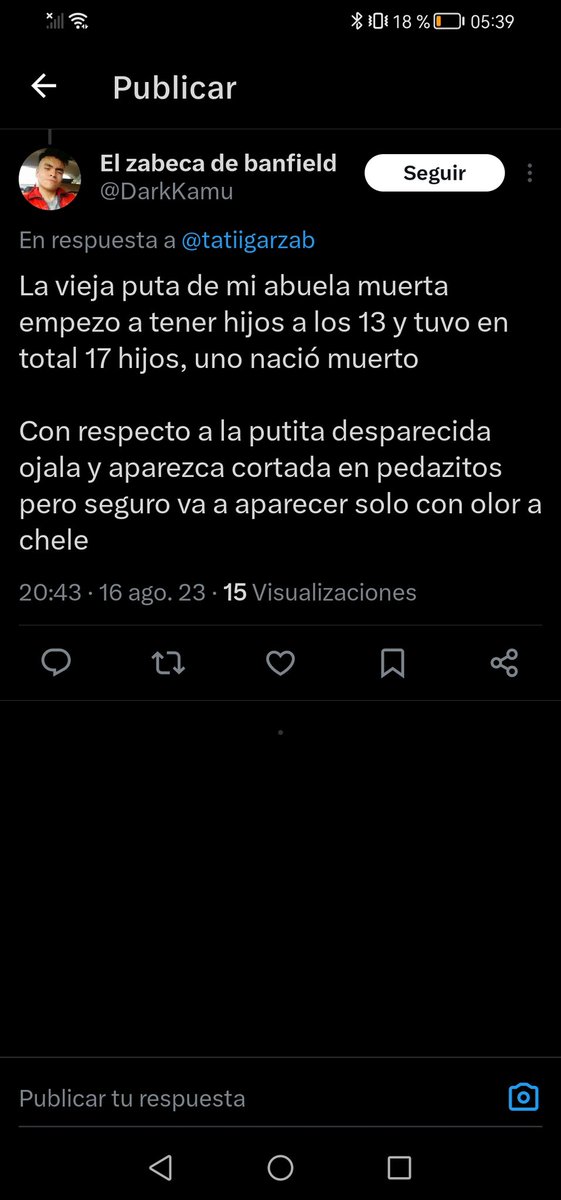gr712006's tweet photo. @andrea19903656 @Diegonxnx @tatiigarzab Ejemplo de uno de esos comentarios, y sí, como este hay miles iguales SOLO en este twitt, espero e imagines cuántos de estos más habrán en facebook y otras redes https://t.co/dmhkPahC6E
