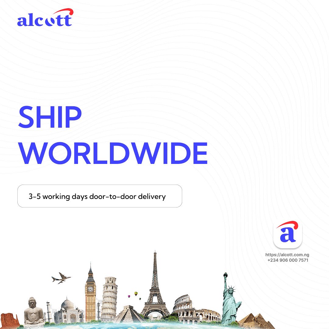 Alcottlogistics's tweet photo. Opt-in for express door to door shipping! 
We are what your business needs. 🚀

To request delivery; 
- send us a direct message 
- contact us via +234 906 000 7571
- visit https://t.co/sekVP2q1Ml https://t.co/MtEantB3RF