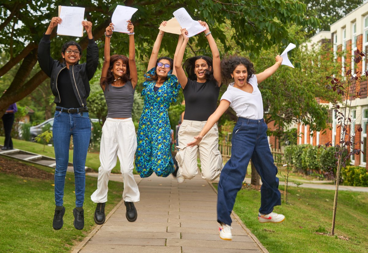 Our results are a true testament to the dedication &amp; sheer grit shown by students &amp; teachers alike: almost 1 in 3 students achieved straight A*/A. Mathematics have excelled: Further Maths = 100% A*/A grades; Mathematics = 82% A*/A grades (64% at A*)! #ALevelResults #GDSTresults