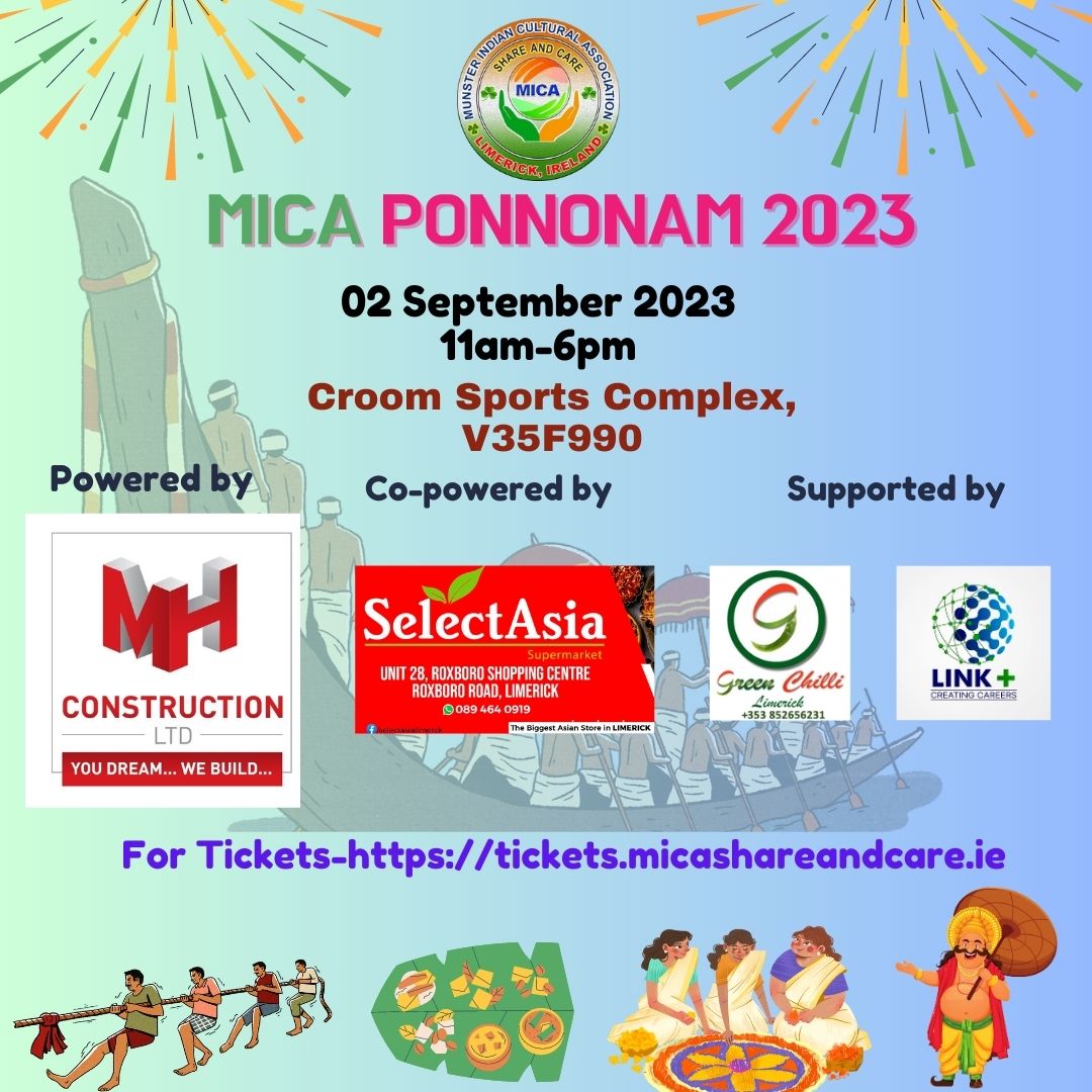 MICA PONNONAM 2023
For Registration - tickets.micashareandcare.ie
<a href="/BABUBASKARAN1/">Babu Baskaran</a>